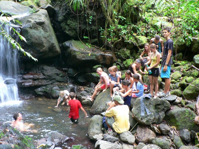 88- Arret baignade dans une vasque naturelle 